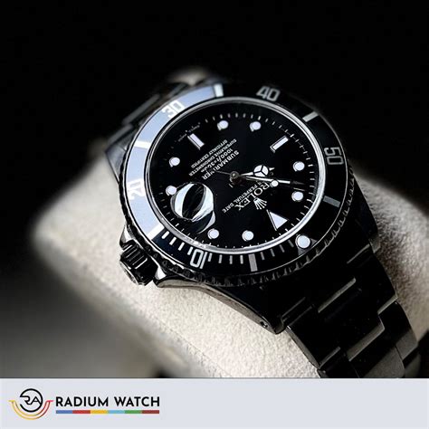 rolex black submariner review|rolex submariner all black price.